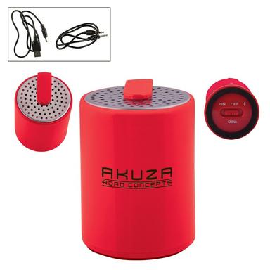 ROUND PLASTIC MINI WIRELESS SPEAKER