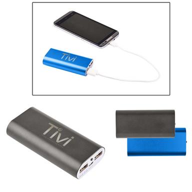 MEGA CAPACITY METAL POWER BANK CHARGER - UL CERTIFIED