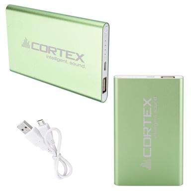 SLIM ALUMINUM UNIVERSAL POWER BANK CHARGER - UL CERTIFIED