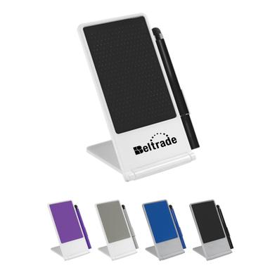 Phone Stand With Stylus Pen