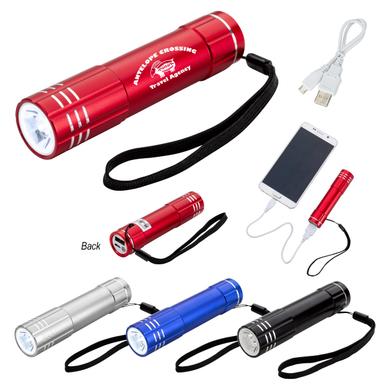 UL Listed Flashlight Power Bank - Clearance