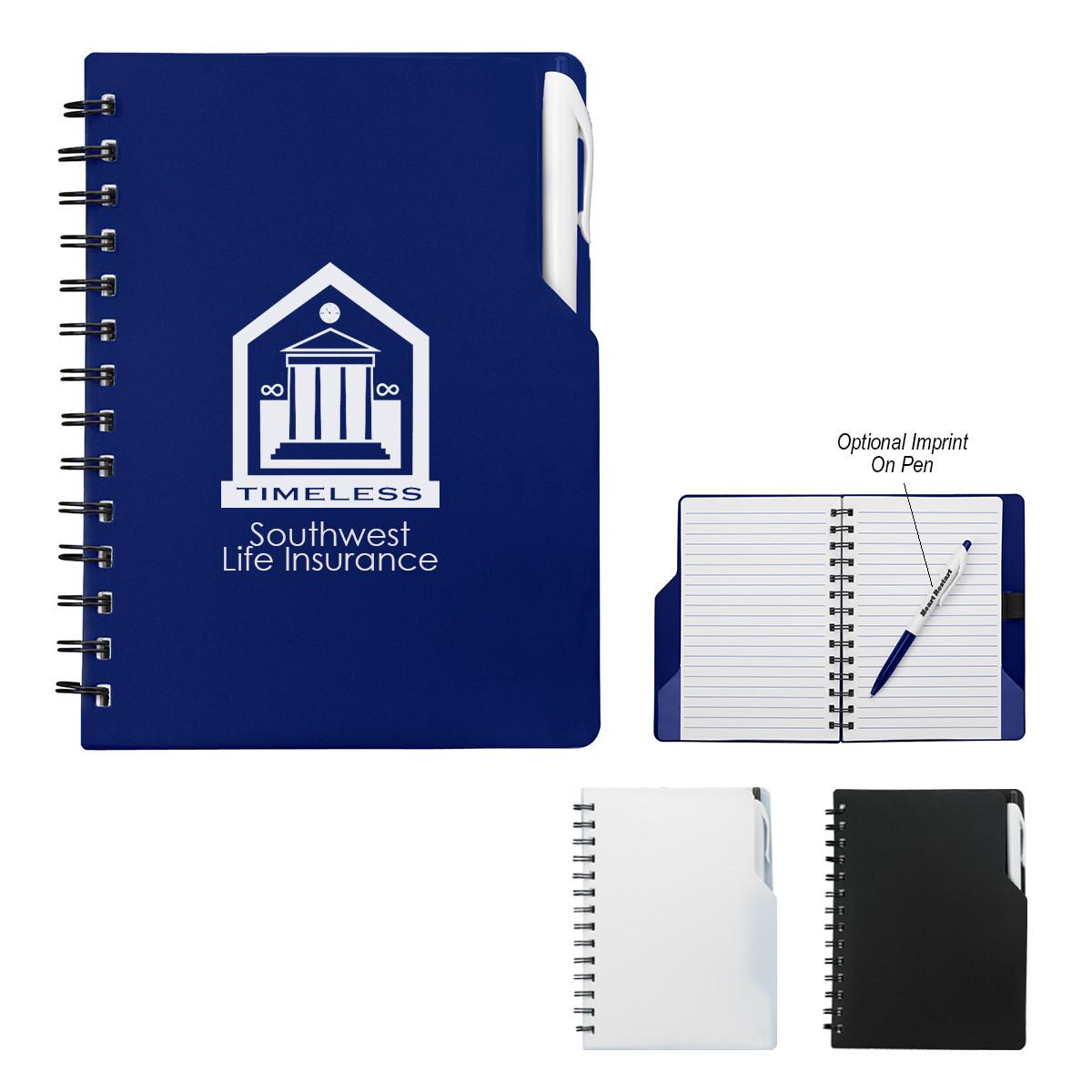 SPIRAL NOTEBOOK WITH PEN