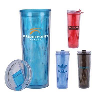 22 Oz. Dazzle Double Wall Acrylic Tumbler