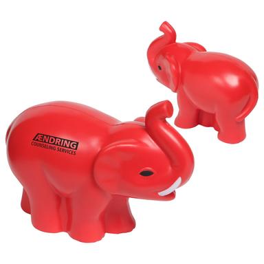Elephant With Tusks Work Stress Reliever