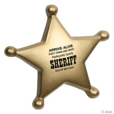 Sheriff's Badge Work Stress Reliever