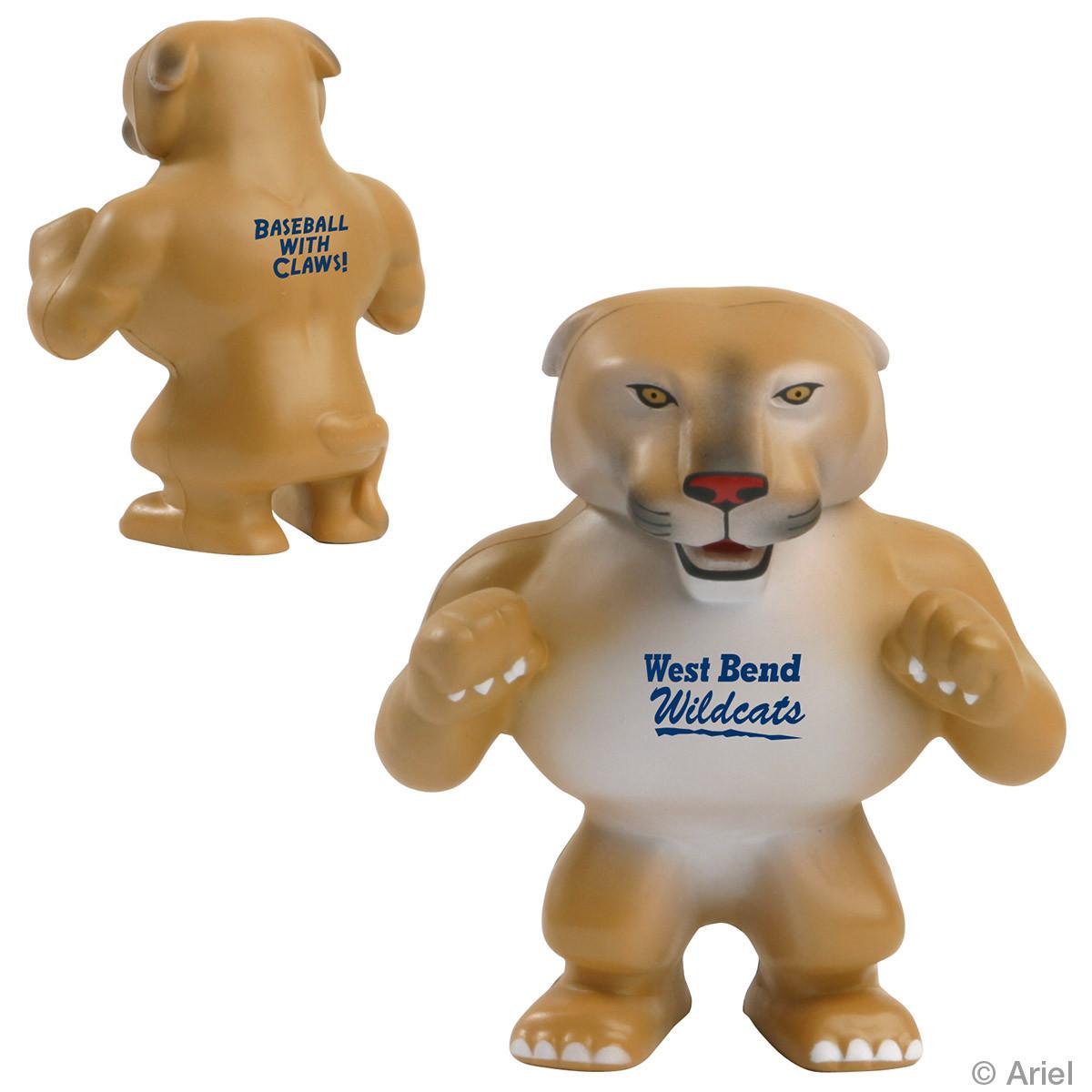 Wildcat-Cougar Mascot Work Stress Reliever
