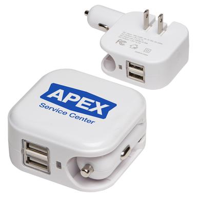 Dual Auto AC Adapter