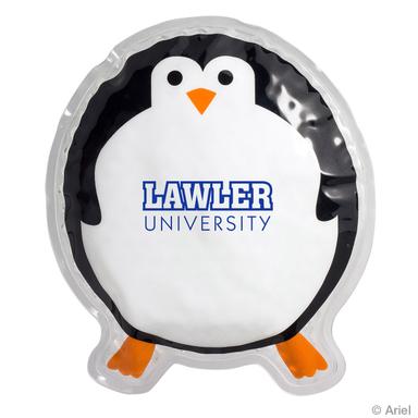 Round Penguin Aqua Pearls™ Hot/Cold Pack