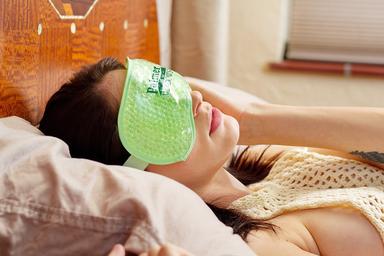 Plush Eye Mask Aqua Pearls™ Hot/Cold Pack