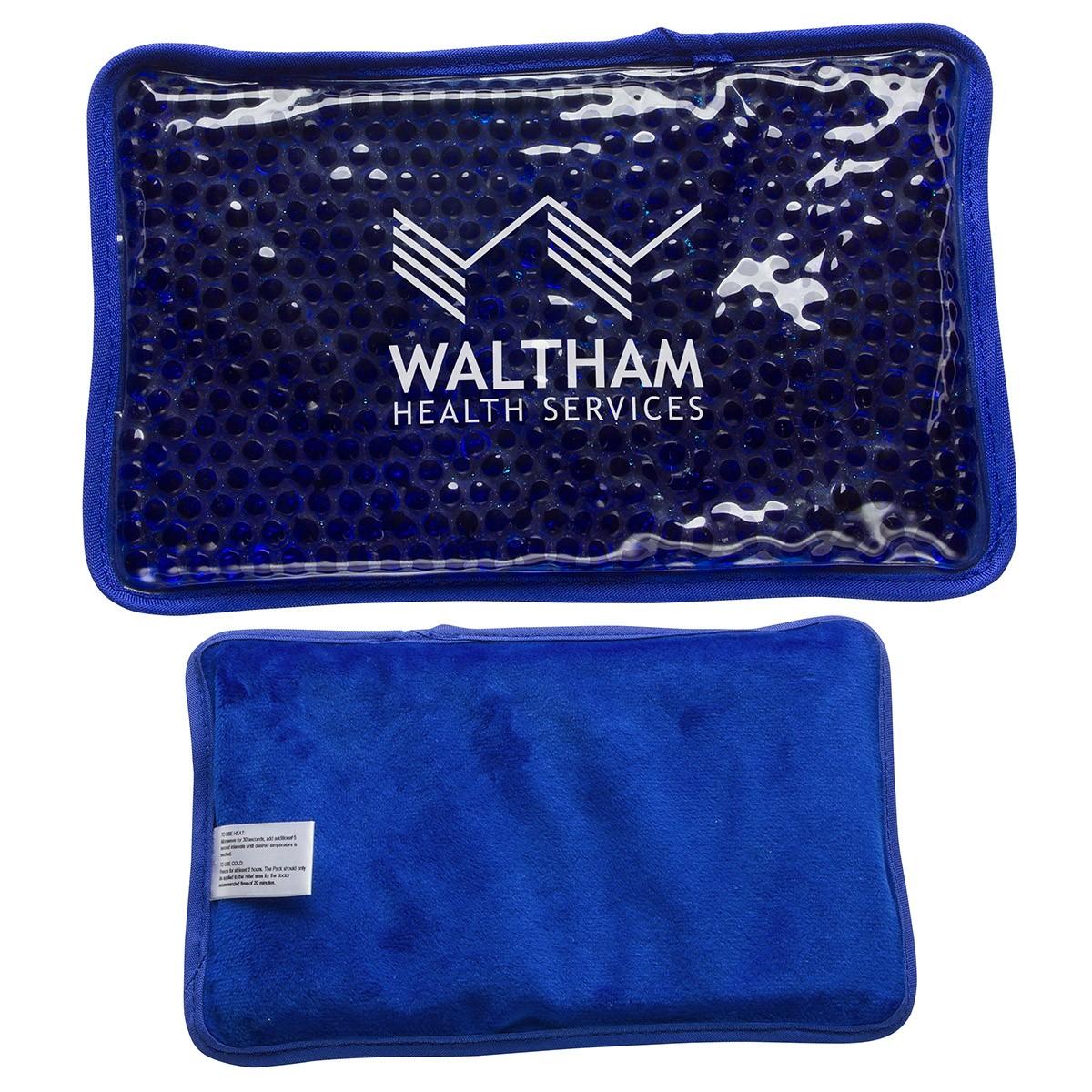 Plush Rectangle Aqua Pearls™ Hot/Cold Pack