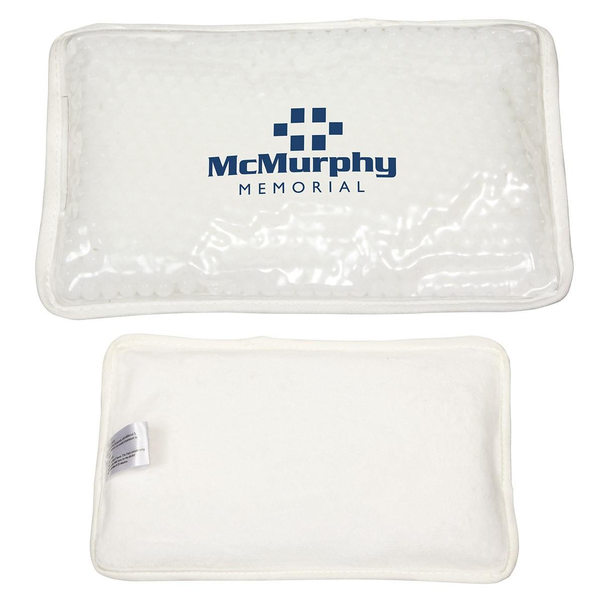 Plush Rectangle Aqua Pearls™ Hot/Cold Pack