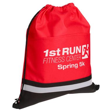 Reflective Safety Drawstring Bag