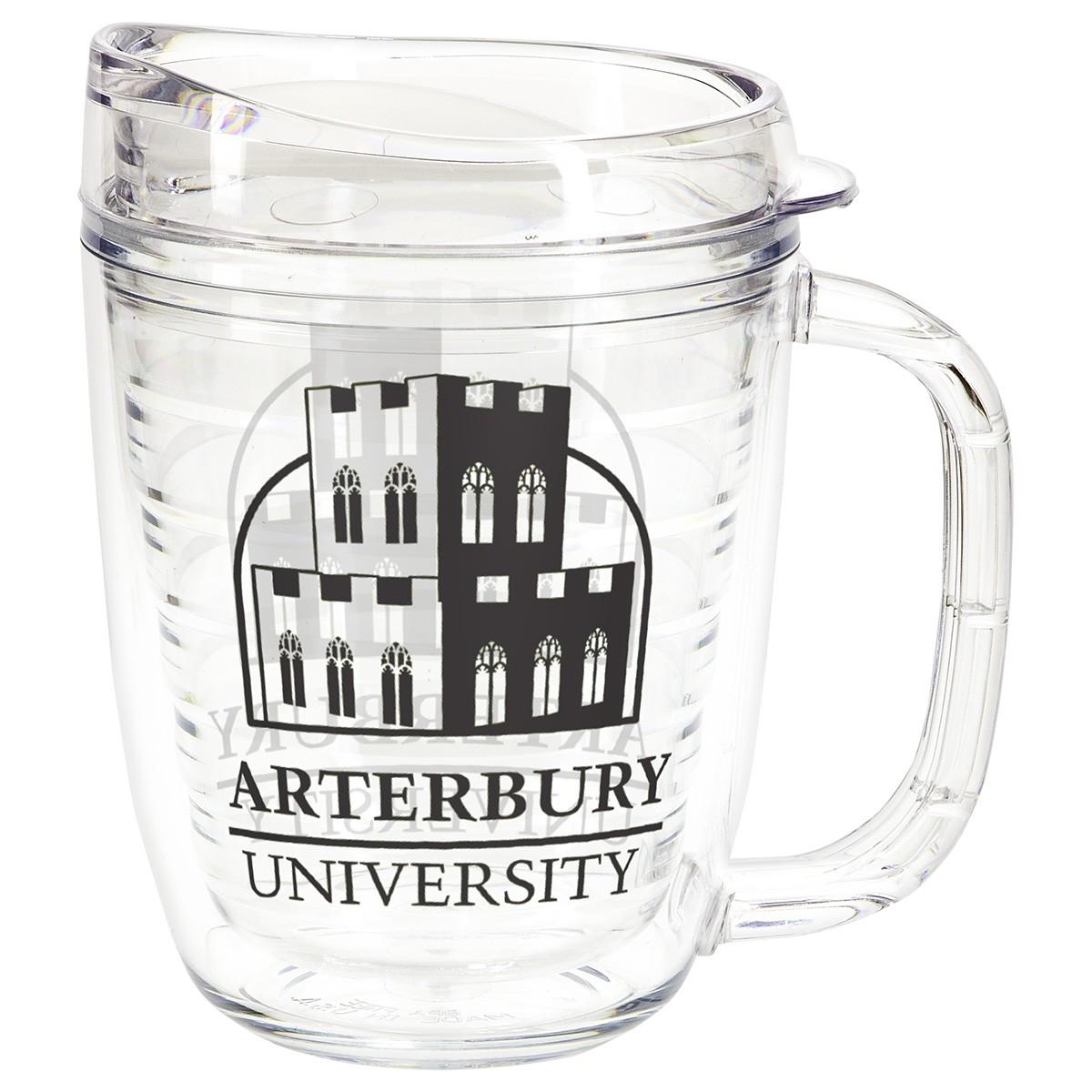 Lakeshore 12 oz Tritan® Mug with Translucent Handle + Lid