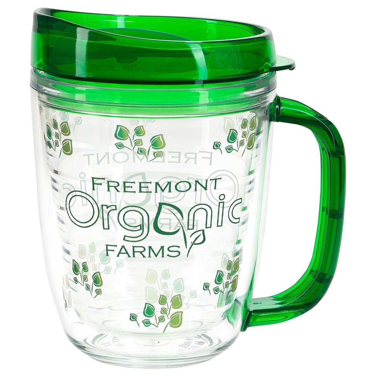 Lakeshore 12 oz Tritan® Mug with Translucent Handle + Lid