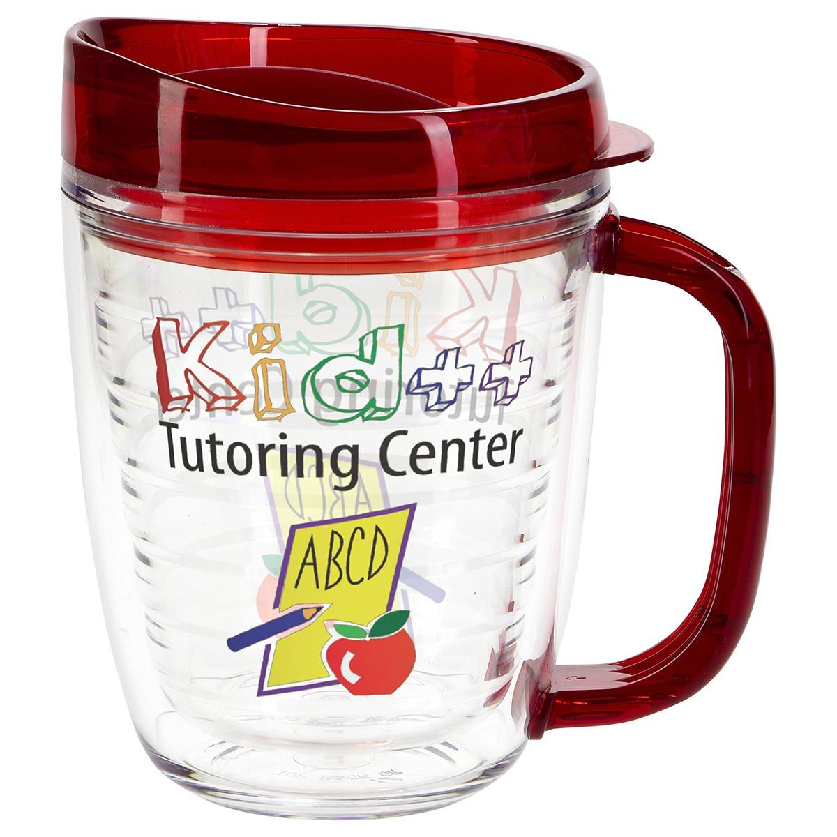 Lakeshore 12 oz Tritan® Mug with Translucent Handle + Lid