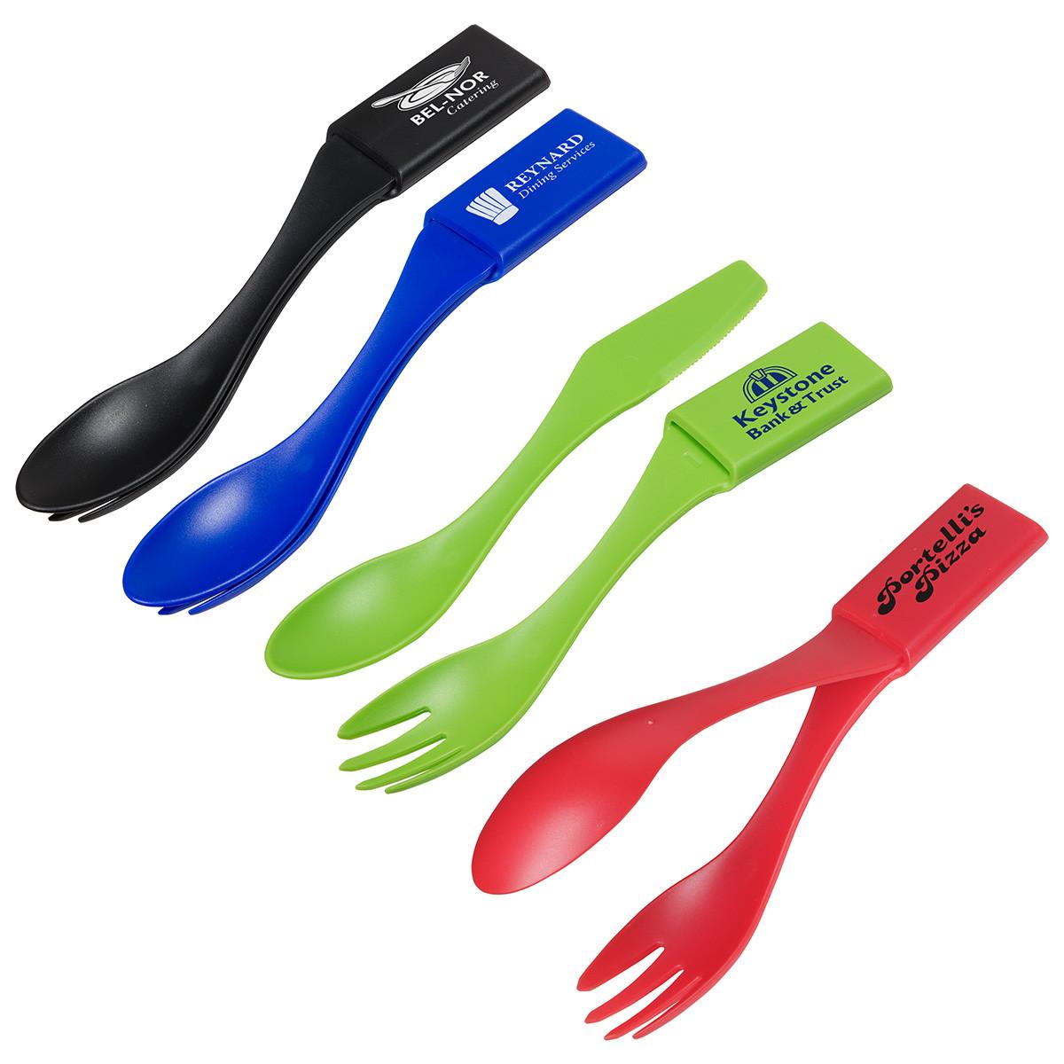 Easy-Toss Salad Picker & Flatware Set