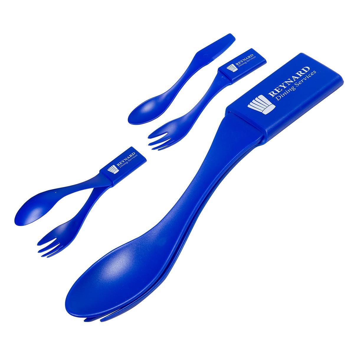 Easy-Toss Salad Picker & Flatware Set