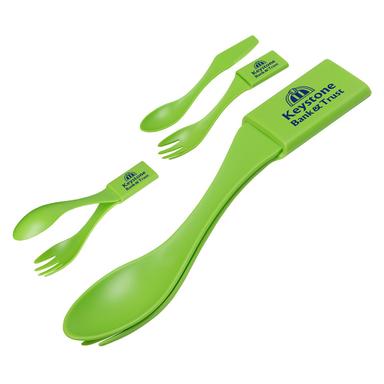 Easy-Toss Salad Picker & Flatware Set
