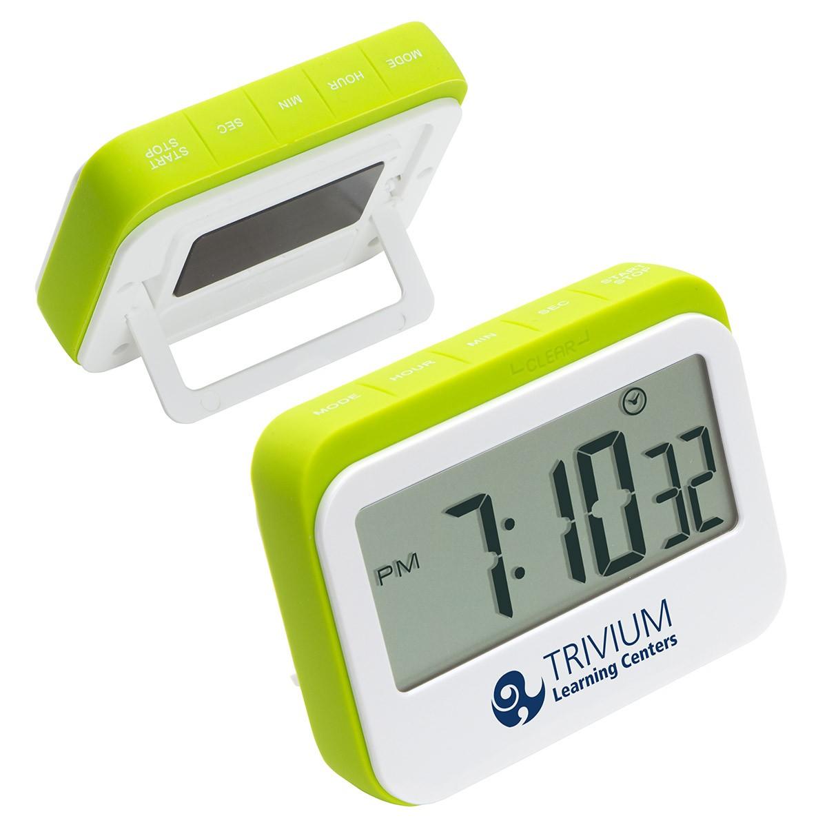 Soft-Touch Widescreen Kitchen Timer & Clock