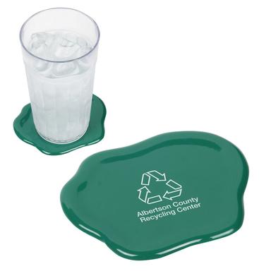 Splash O' Color PVC Coaster