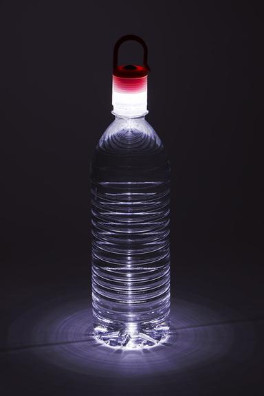 Glow Light Bottle Cap with Clip Black