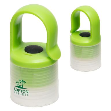 Glow Light Bottle Cap with Clip Black