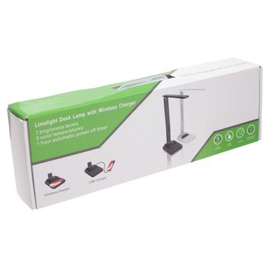 Limelight Desk Lamp with Wireless Charger