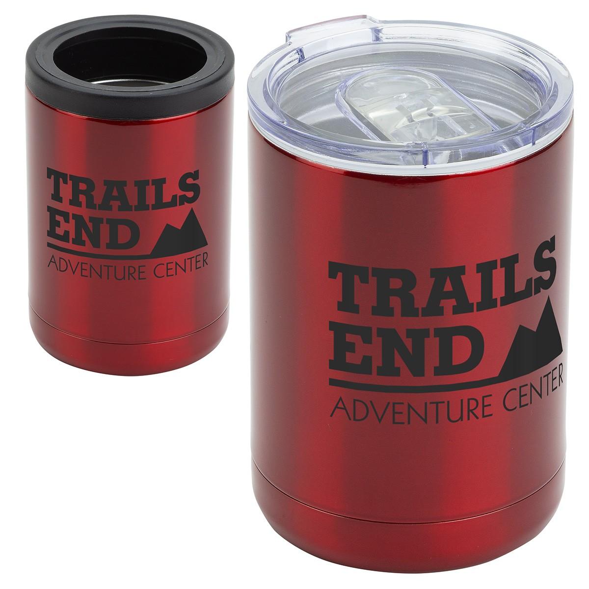 Coventry 12 oz Vacuum Insulated Stainless Steel Tumbler + Can Cooler