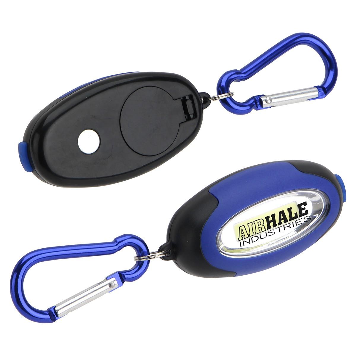Ultra Bright COB & LED Light with Carabiner