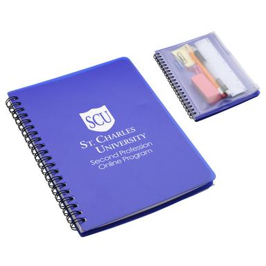 Hardcover Notebook with Pouch