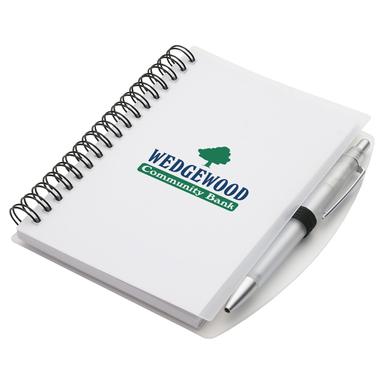 Hardcover Notebook & Pen Set