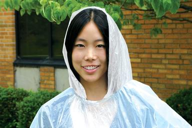 Rainy Day Poncho Ball