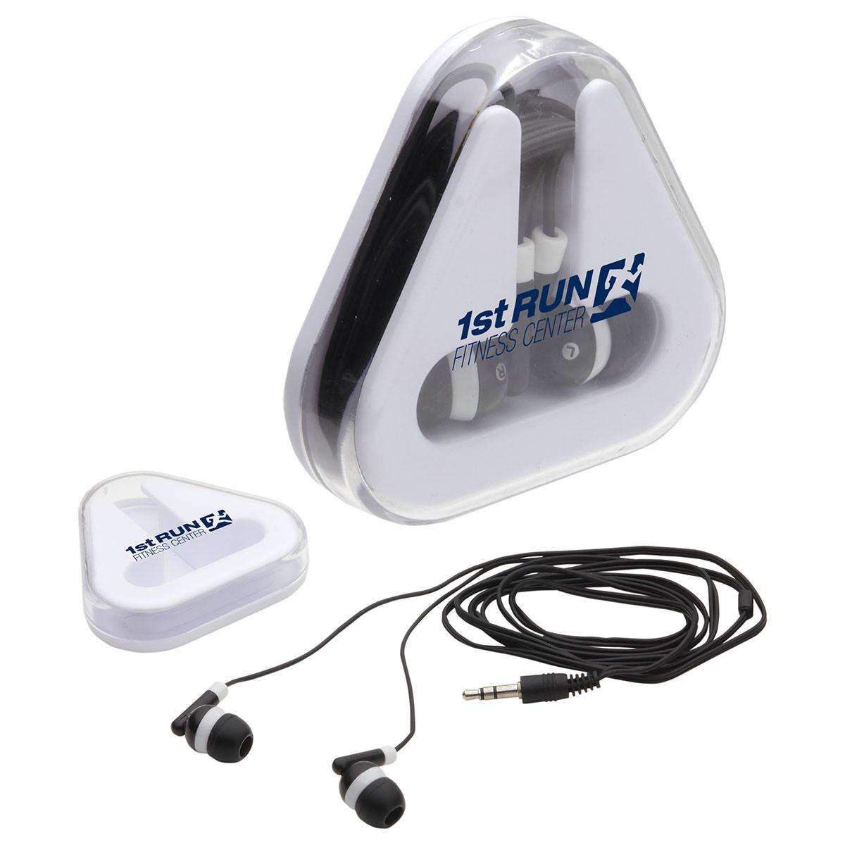 Tri-Caddy Earbuds with Case