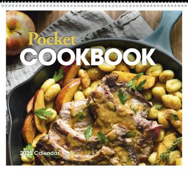 Pocket Cookbook Calendar