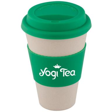 Bamboo Fiber Cup withe Silicone Sleeve