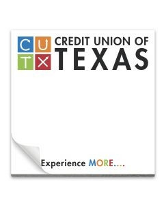 25 Page 3-1/2 x 3-1/2 Paper Note Pad w/ Magnet