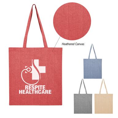 HARLOW HEATHERED TOTE BAG