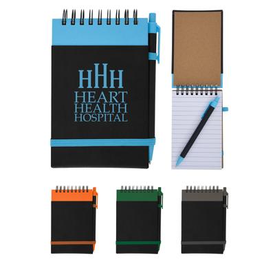 COLOR UNDERLAY SPIRAL JOTTER