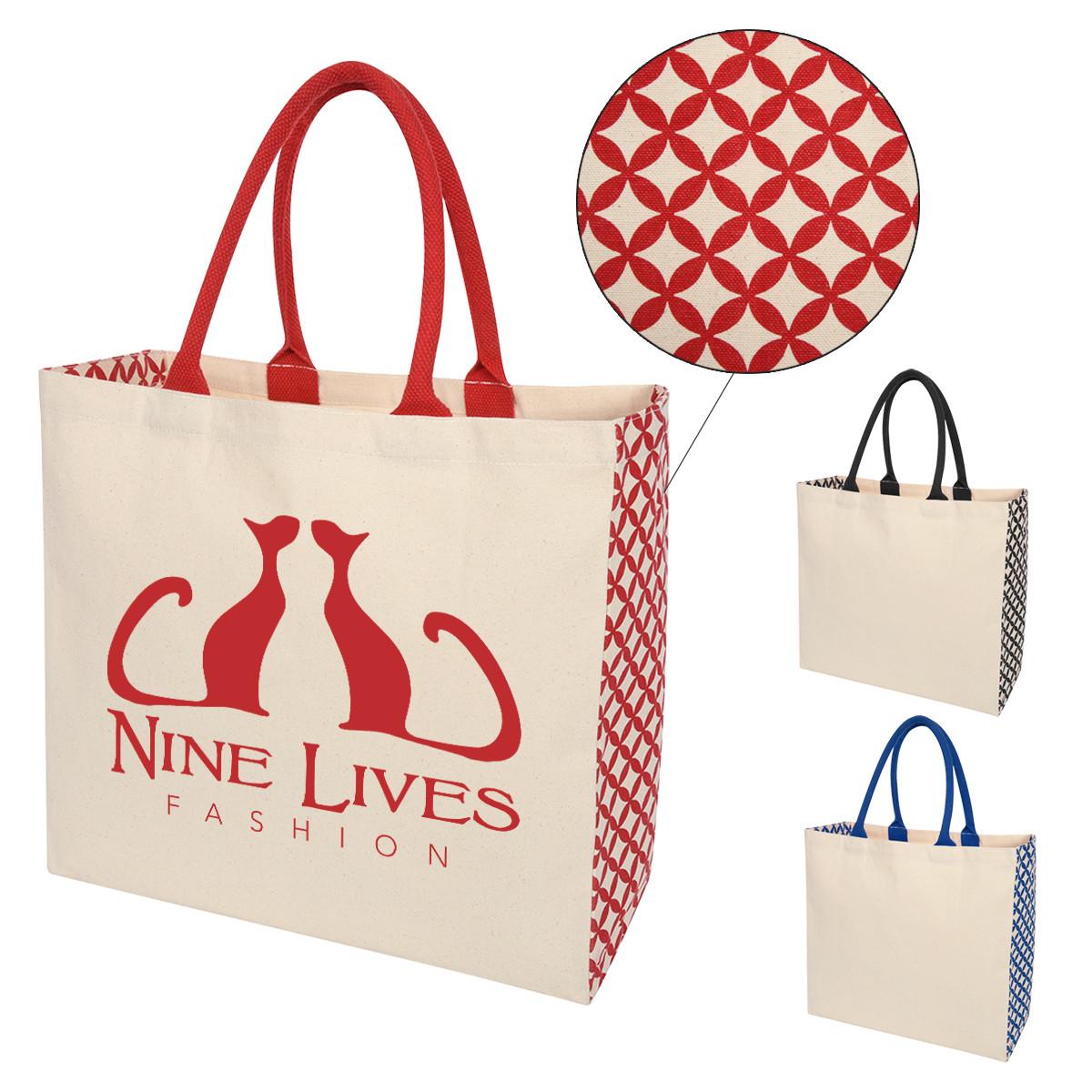 CATALINA COTTON CANVAS TOTE BAG