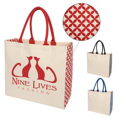 CATALINA COTTON CANVAS TOTE BAG