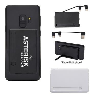 HIDEAWAY SLIM 3-IN-1 CHARGING CABLE PHONE STAND