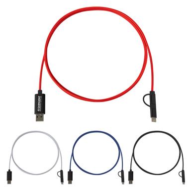 3-IN-1 5 FT. BRAIDED CHARGING CABLE