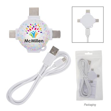3 FT. 3-IN-1 CHARGING CABLE & ADAPTER