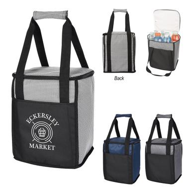 HUNTER HOUNDSTOOTH COOLER BAG
