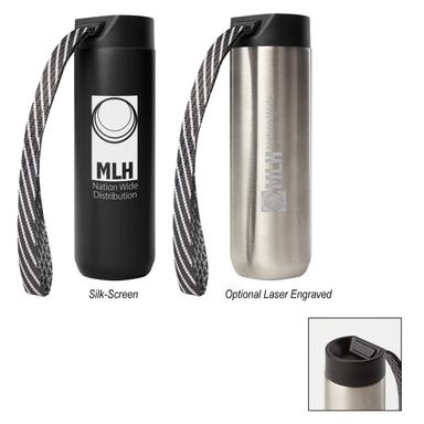 HELIUM 3 "CHUB" - 3 OZ. TSA STAINLESS STEEL TUMBLER