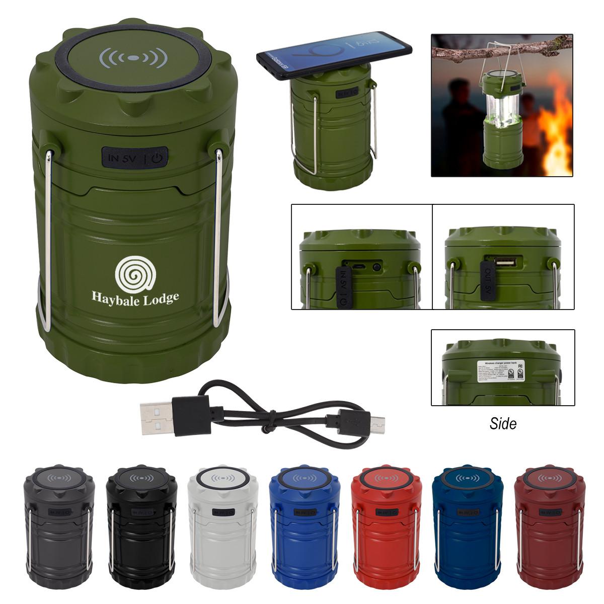 COB POP-UP LANTERN WITH WIRELESS CHARGER