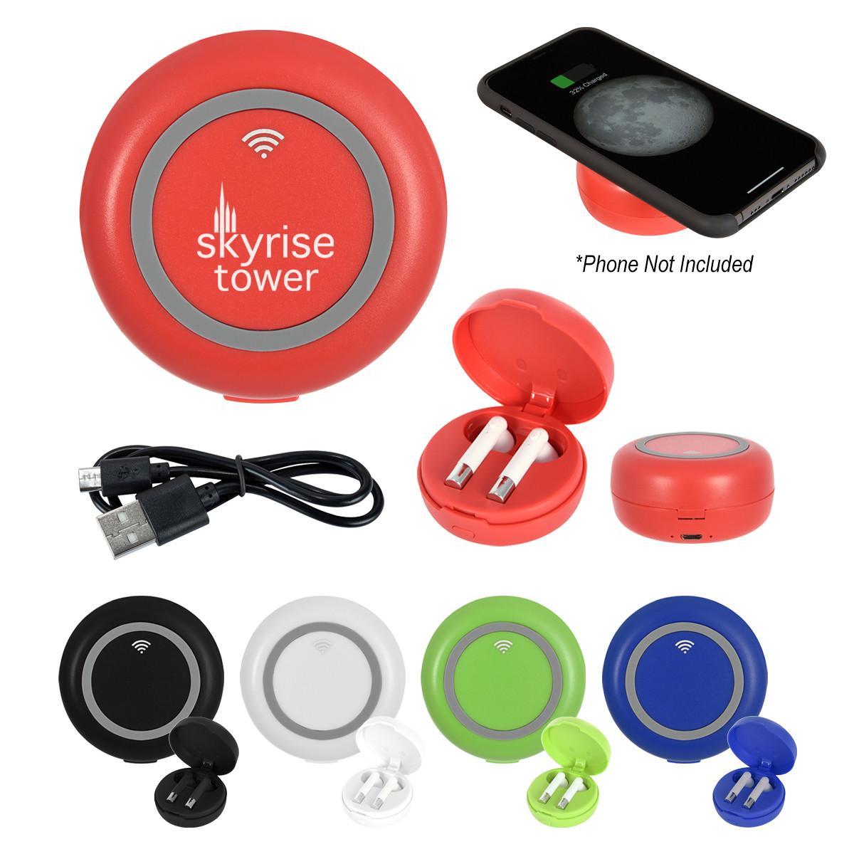 TEMPO TRUE WIRELESS EARBUDS & CHARGING BASE