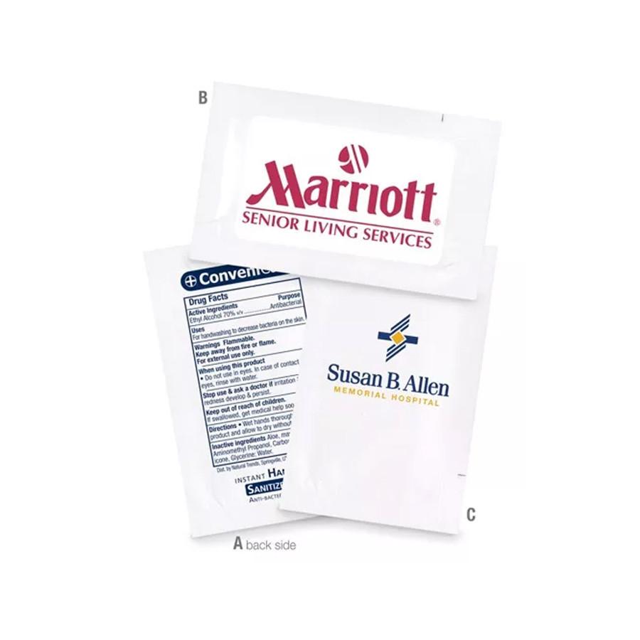 Sanitizer Wipes, Label Imprint