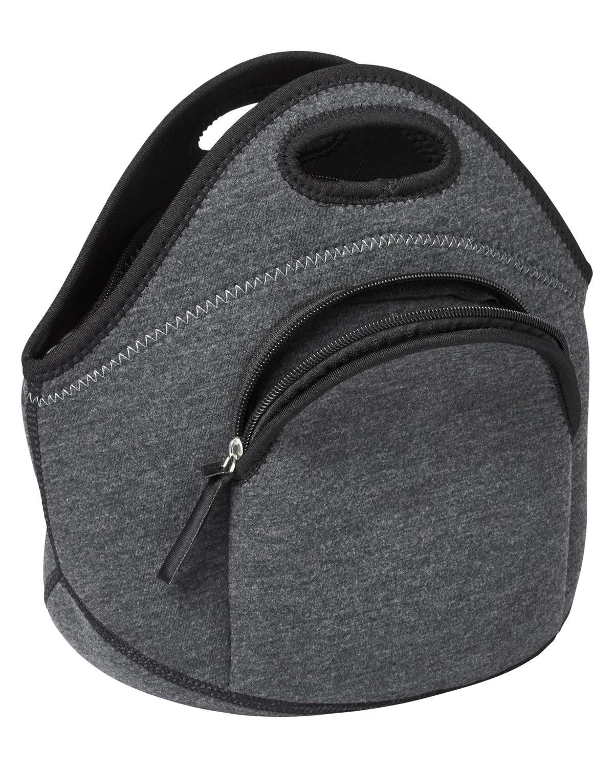 HEATHERED NEOPRENE LUNCH TOTE