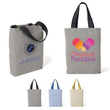 COTTON CHAMBRAY TOTE BAG